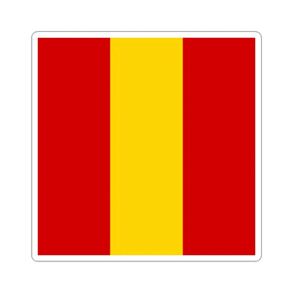 Novhorodka flag (Ukraine) STICKER Vinyl Kiss-Cut Decal 2 Inch White - The Sticker Space