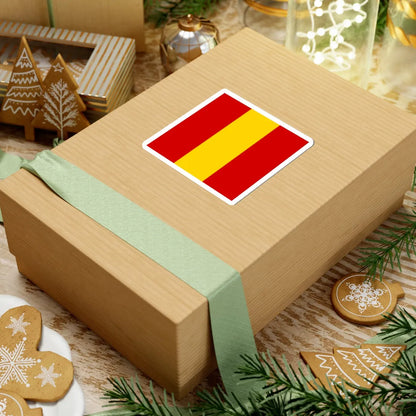 Novhorodka flag (Ukraine) STICKER Vinyl Kiss-Cut Decal - The Sticker Space