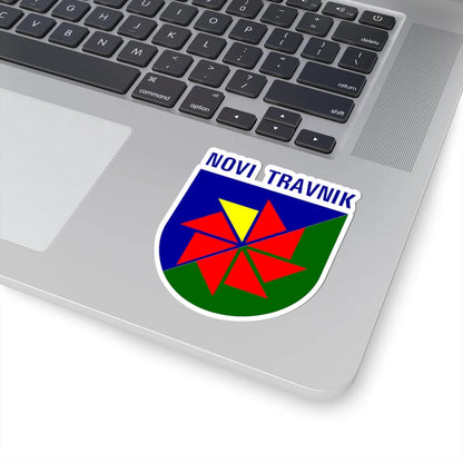 Novi Travnik Coat of Arms (Bosnia and Herzegovina) (Coat of Arms) STICKER Vinyl Kiss-Cut Decal - The Sticker Space