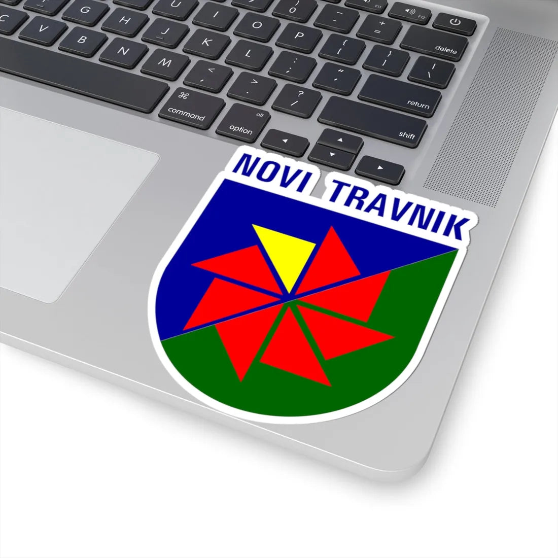 Novi Travnik Coat of Arms (Bosnia and Herzegovina) (Coat of Arms) STICKER Vinyl Kiss-Cut Decal - The Sticker Space