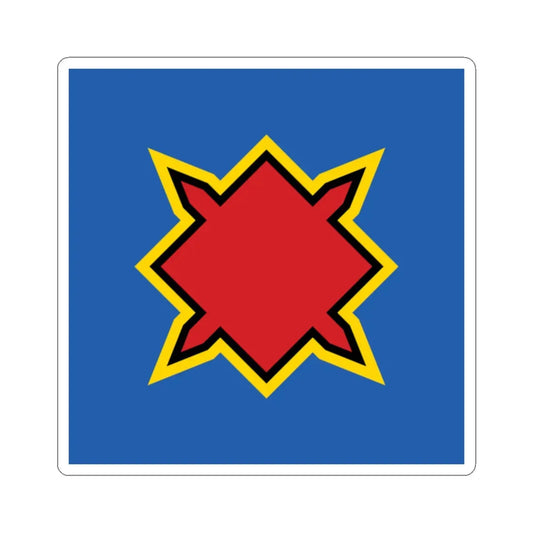 Novoukrainka flag (Ukraine) STICKER Vinyl Kiss-Cut Decal 2 Inch White - The Sticker Space