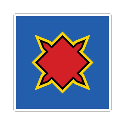 Novoukrainka flag (Ukraine) STICKER Vinyl Kiss-Cut Decal 3 Inch White - The Sticker Space