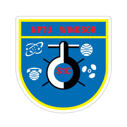 NPTU Windsor S1C (U.S. Navy) STICKER Vinyl Die-Cut Decal-4 Inch-The Sticker Space