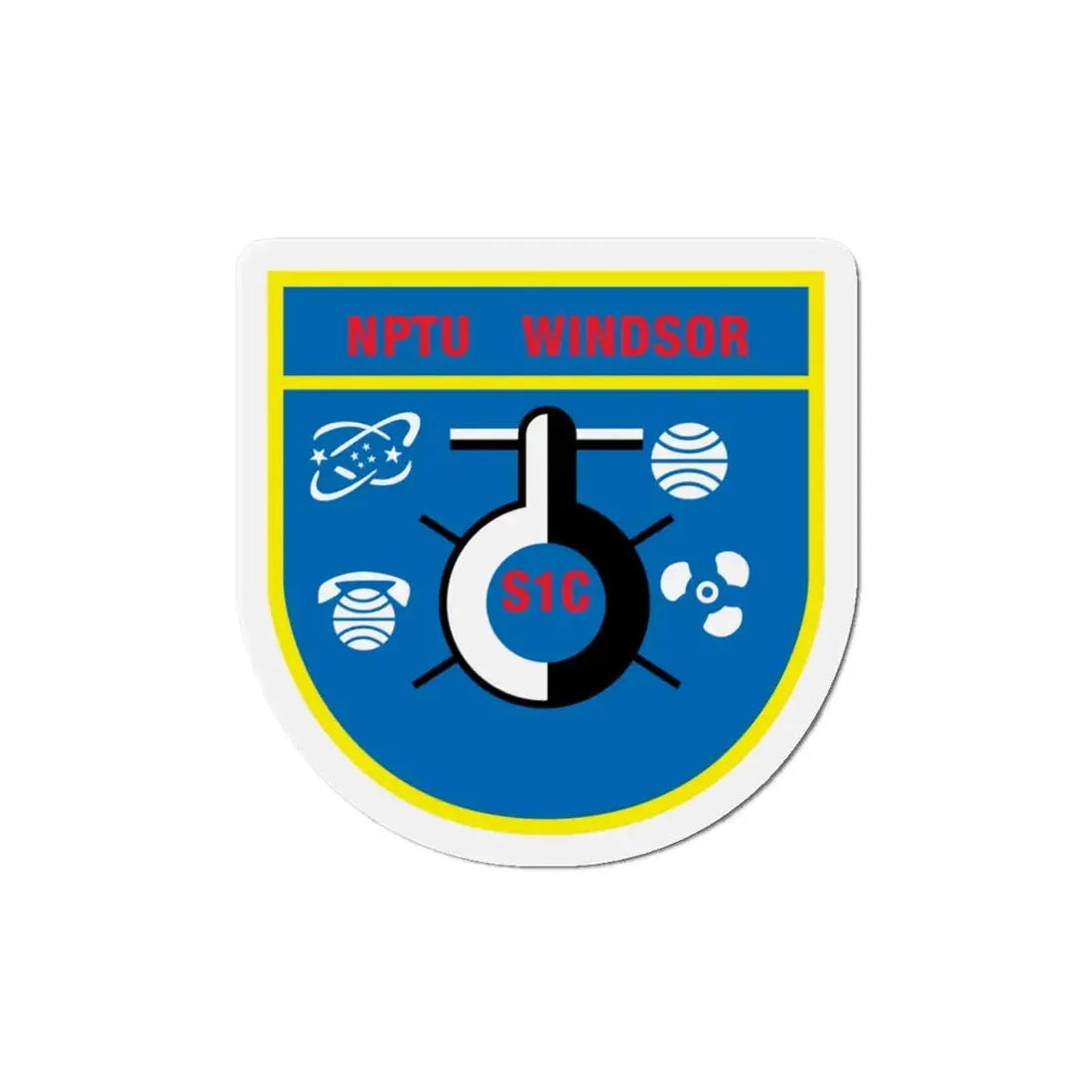 NPTU Windsor S1C (U.S. Navy) Refrigerator Magnet - The Sticker Space