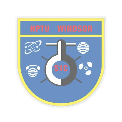 NPTU Windsor S1C (U.S. Navy) STICKER Vinyl Kiss-Cut Decal 2 Inch Transparent - The Sticker Space