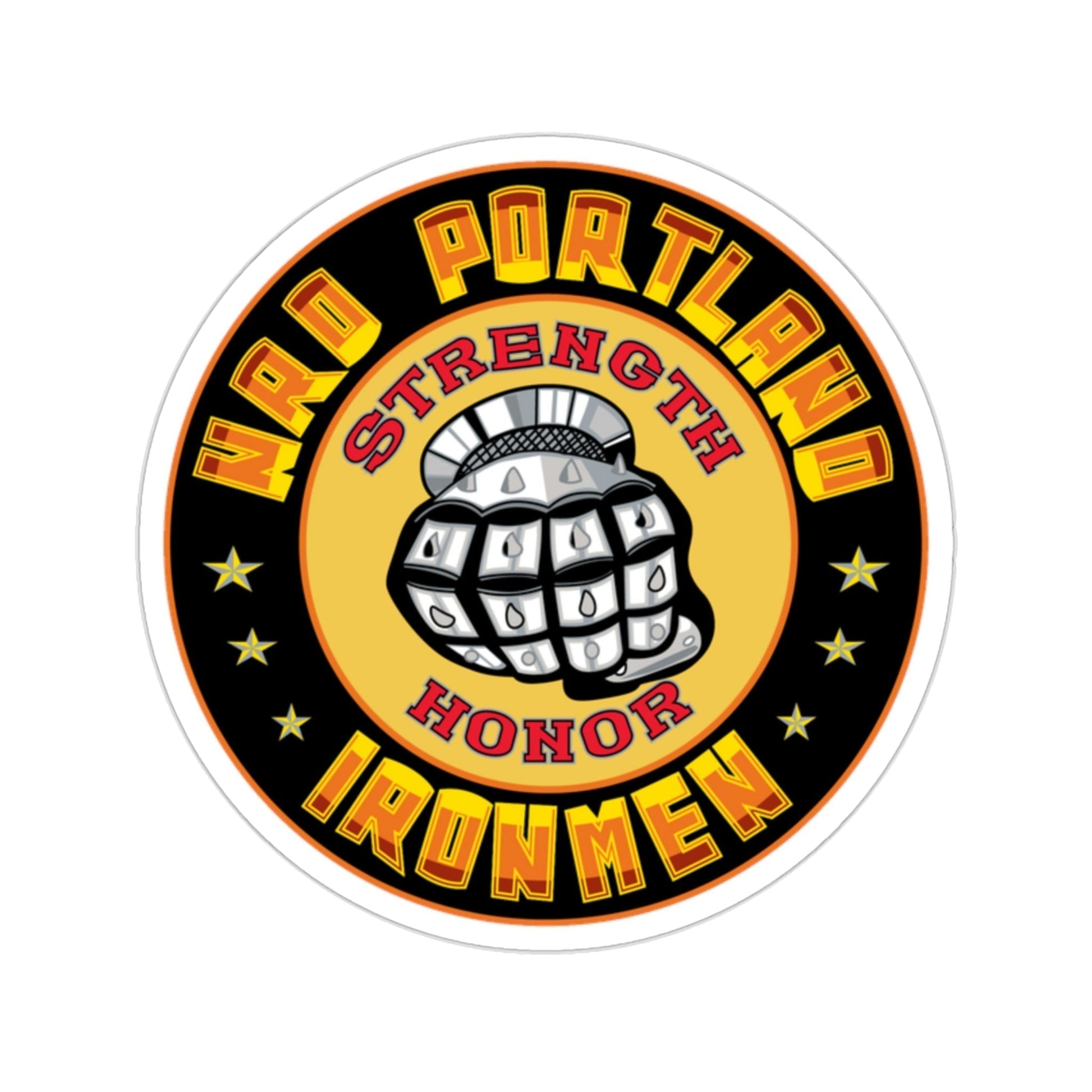 NRD Portland Ironman (U.S. Navy) STICKER Vinyl Die-Cut Decal-2 Inch-The Sticker Space