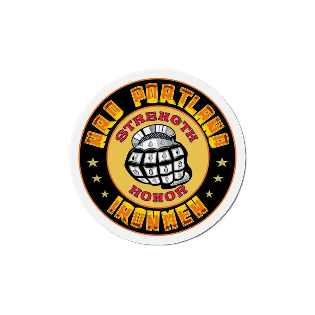 NRD Portland Ironman (U.S. Navy) Refrigerator Magnet - The Sticker Space