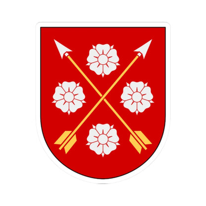 Närke vapen (Sweden) (Coat of Arms) STICKER Vinyl Kiss-Cut Decal 2 Inch White - The Sticker Space