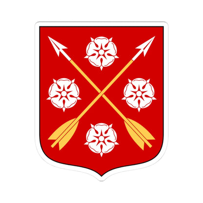 Närkes vapen (Sweden) (Coat of Arms) STICKER Vinyl Kiss-Cut Decal 3 Inch White - The Sticker Space