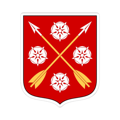 Närkes vapen (Sweden) (Coat of Arms) STICKER Vinyl Kiss-Cut Decal 6 Inch White - The Sticker Space