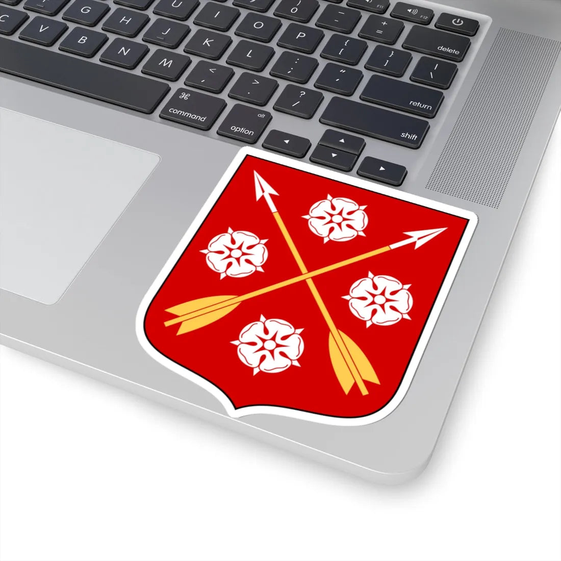 Närkes vapen (Sweden) (Coat of Arms) STICKER Vinyl Kiss-Cut Decal - The Sticker Space