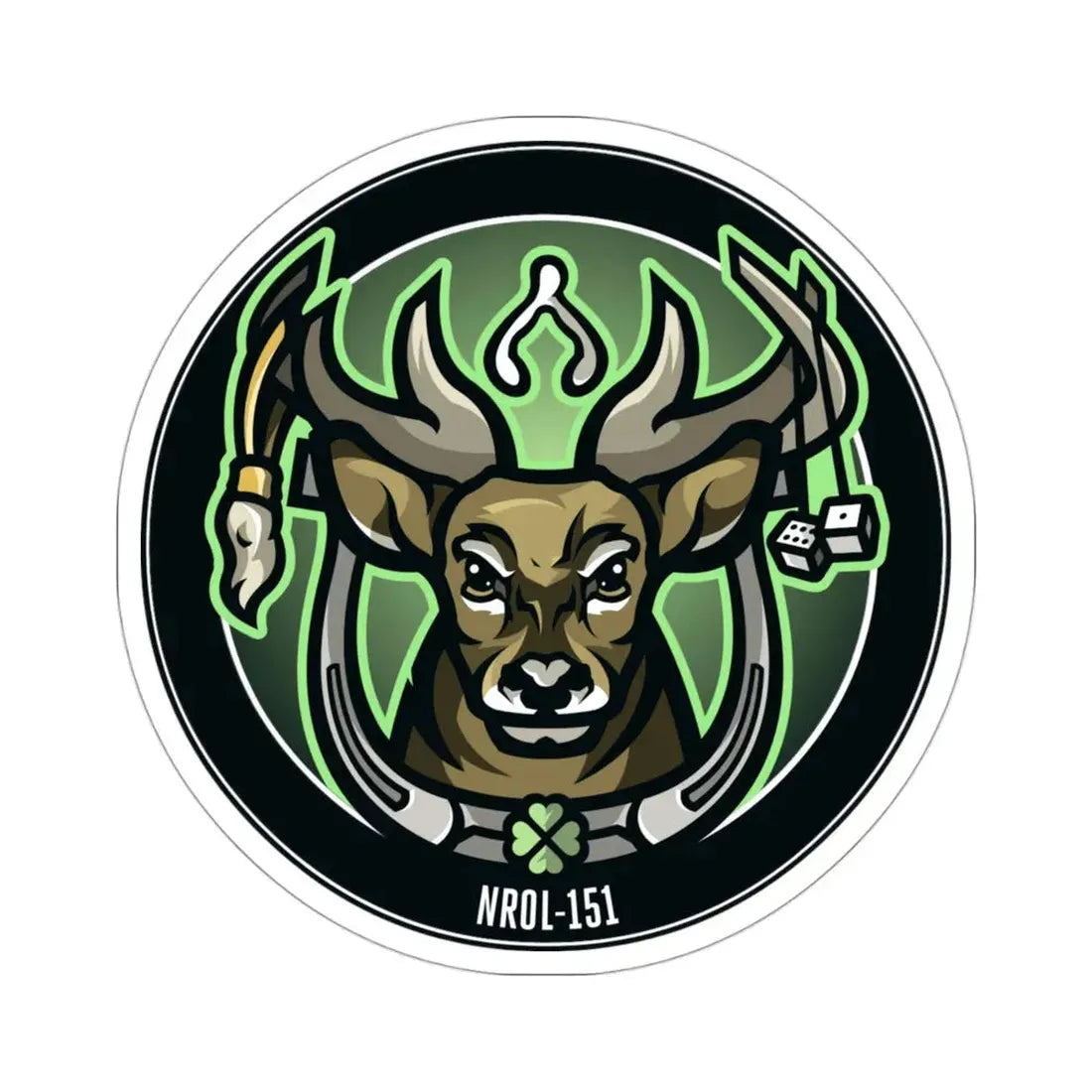 NROL-151 (National Reconnaissance Office) STICKER Vinyl Die-Cut Decal 3 Inch - The Sticker Space