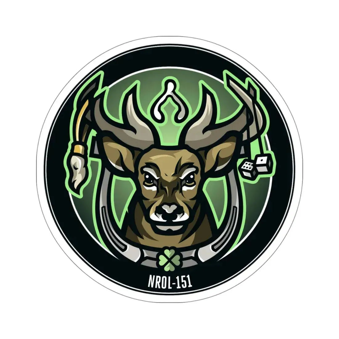 NROL-151 (National Reconnaissance Office) STICKER Vinyl Die-Cut Decal 4 Inch - The Sticker Space