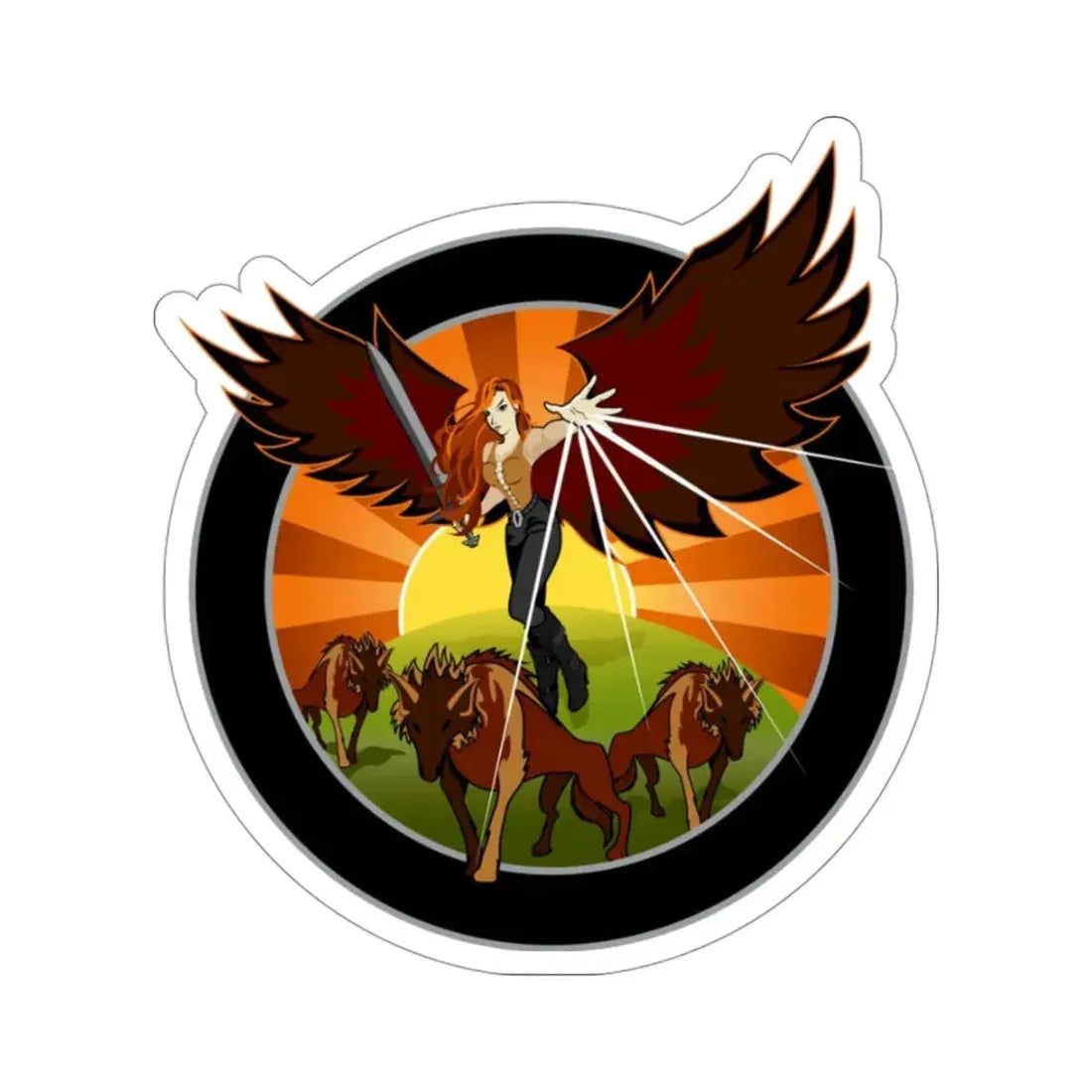 NROL-33 (National Reconnaissance Office) STICKER Vinyl Die-Cut Decal 3 Inch - The Sticker Space