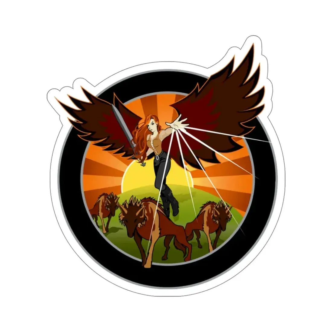 NROL-33 (National Reconnaissance Office) STICKER Vinyl Die-Cut Decal 6 Inch - The Sticker Space