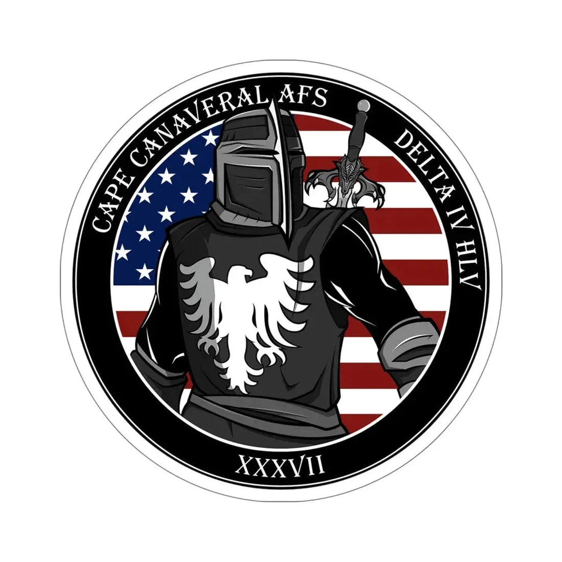 NROL-37 (National Reconnaissance Office) STICKER Vinyl Die-Cut Decal 6 Inch - The Sticker Space