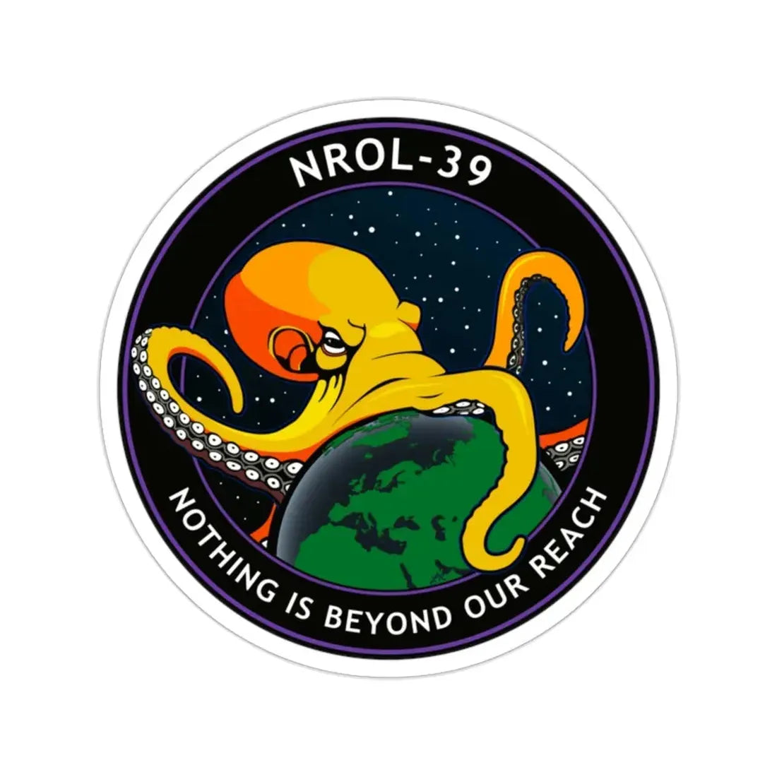 NROL-39 (National Reconnaissance Office) STICKER Vinyl Die-Cut Decal 2 Inch - The Sticker Space