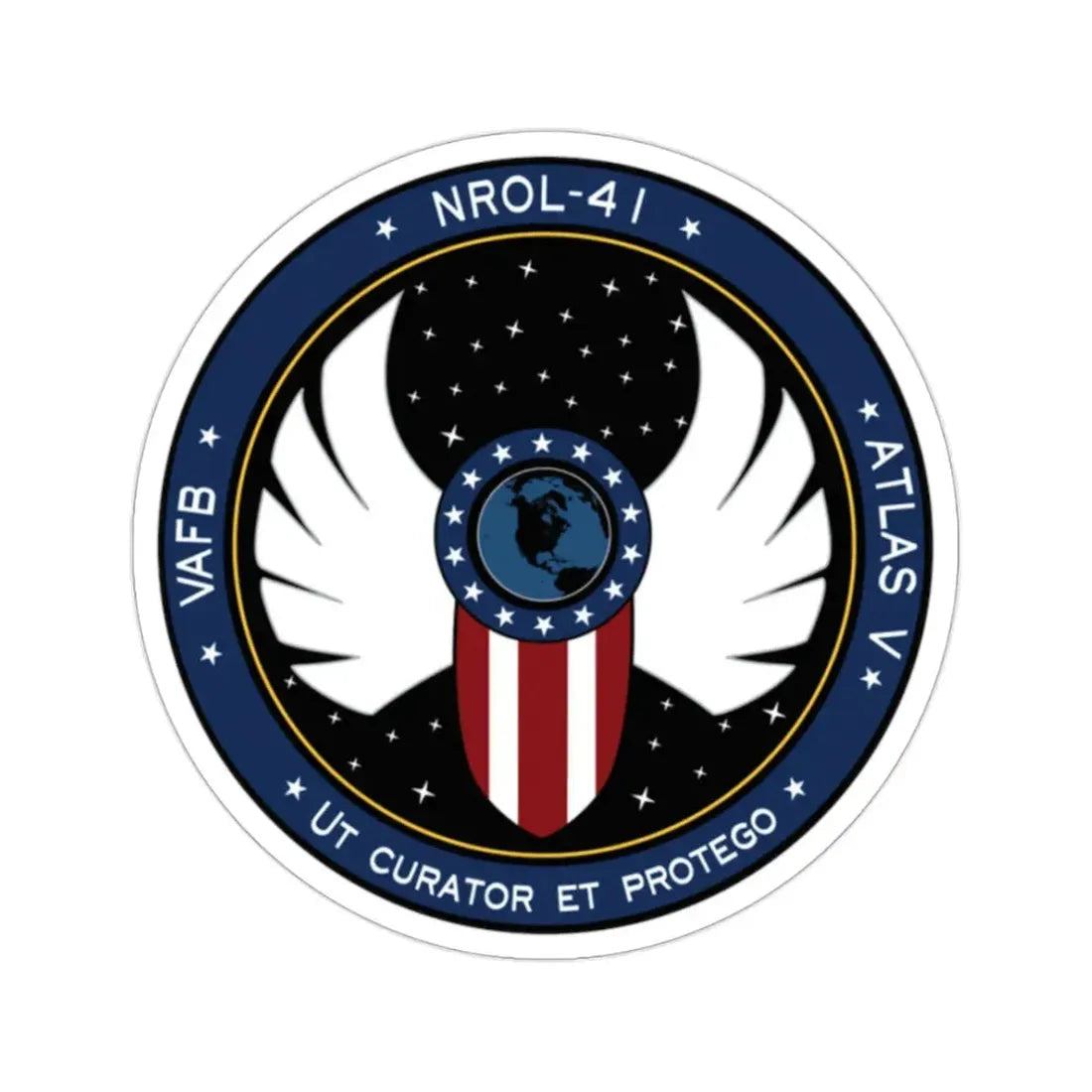 NROL-41 (National Reconnaissance Office) STICKER Vinyl Die-Cut Decal 2 Inch - The Sticker Space