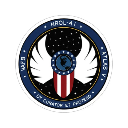 NROL-41 (National Reconnaissance Office) STICKER Vinyl Die-Cut Decal 2 Inch - The Sticker Space