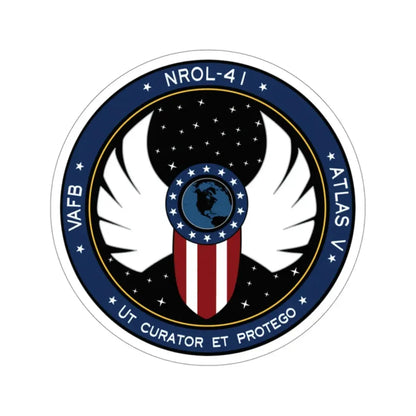 NROL-41 (National Reconnaissance Office) STICKER Vinyl Die-Cut Decal 3 Inch - The Sticker Space