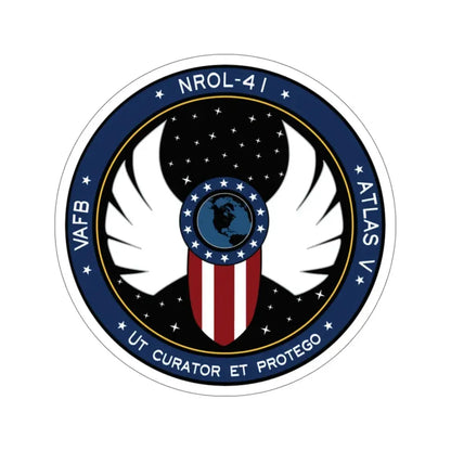 NROL-41 (National Reconnaissance Office) STICKER Vinyl Die-Cut Decal 5 Inch - The Sticker Space