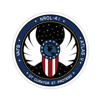NROL-41 (National Reconnaissance Office) STICKER Vinyl Die-Cut Decal 6 Inch - The Sticker Space