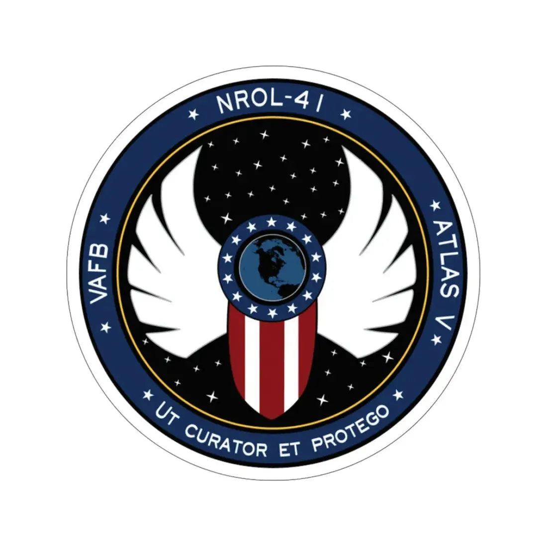 NROL-41 (National Reconnaissance Office) STICKER Vinyl Die-Cut Decal - The Sticker Space