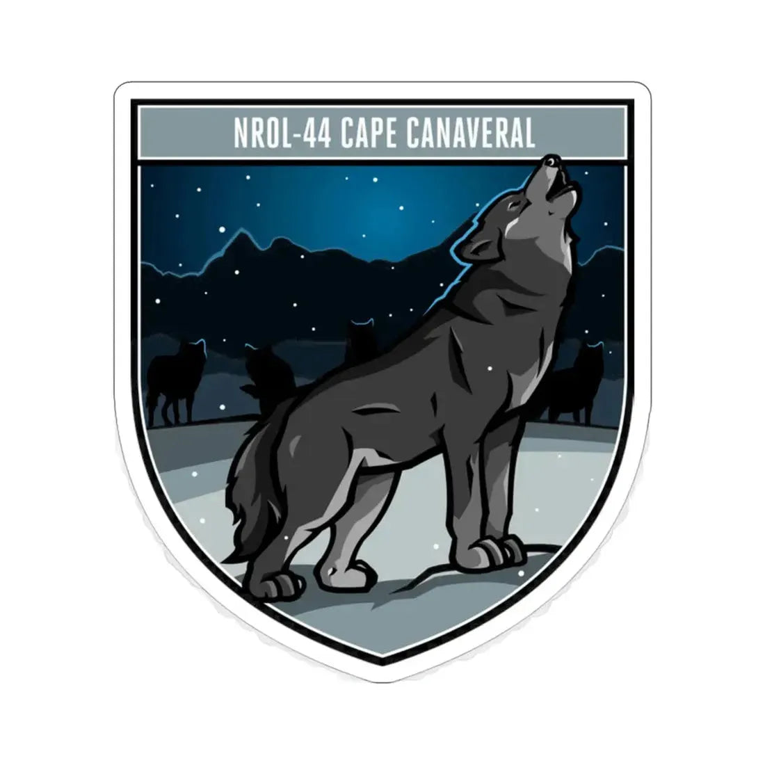 NROL-44 (National Reconnaissance Office) STICKER Vinyl Die-Cut Decal - The Sticker Space