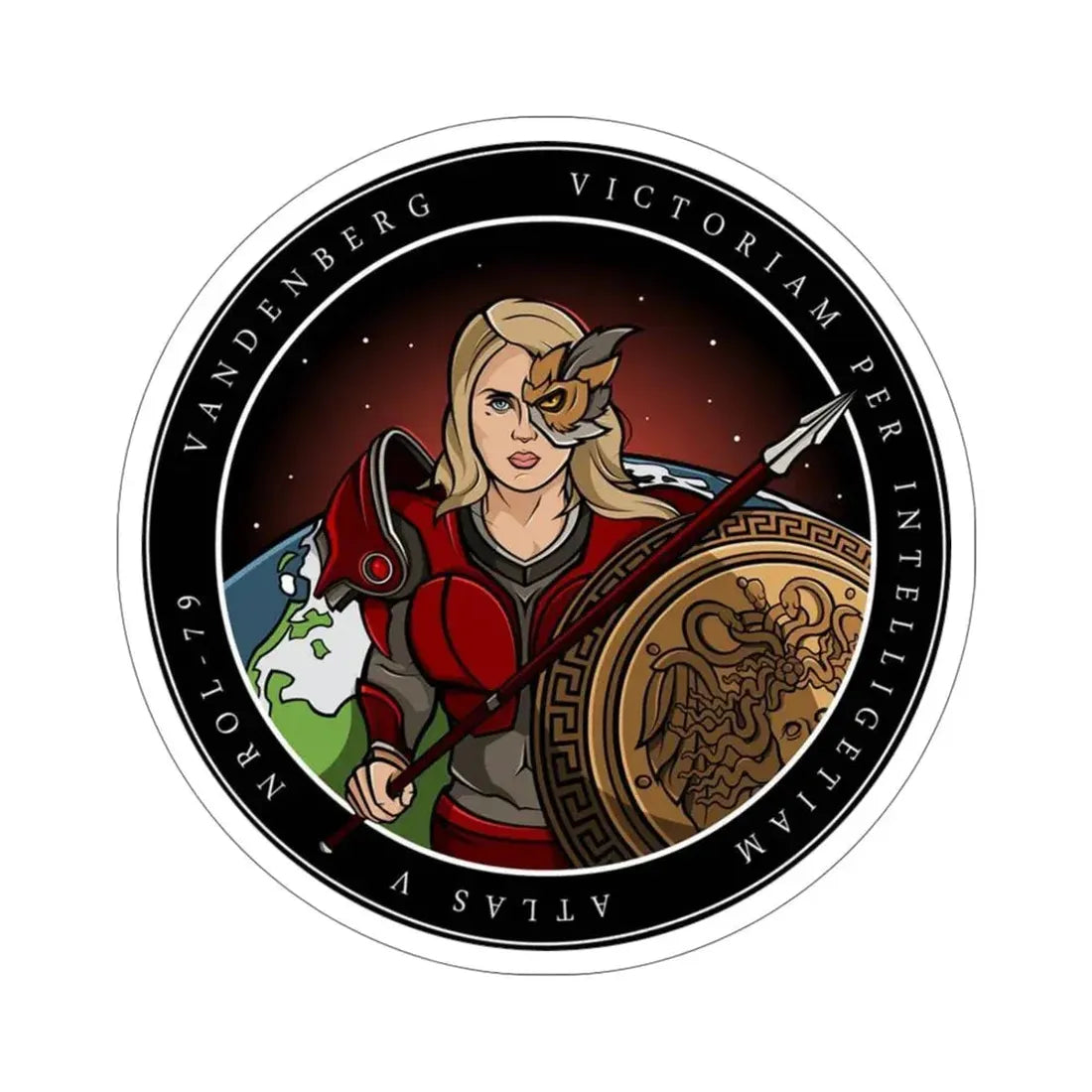 NROL-79 (National Reconnaissance Office) STICKER Vinyl Die-Cut Decal 5 Inch - The Sticker Space