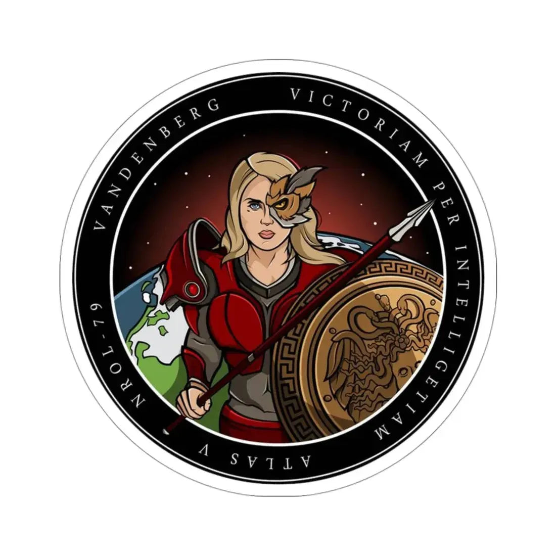 NROL-79 (National Reconnaissance Office) STICKER Vinyl Die-Cut Decal - The Sticker Space