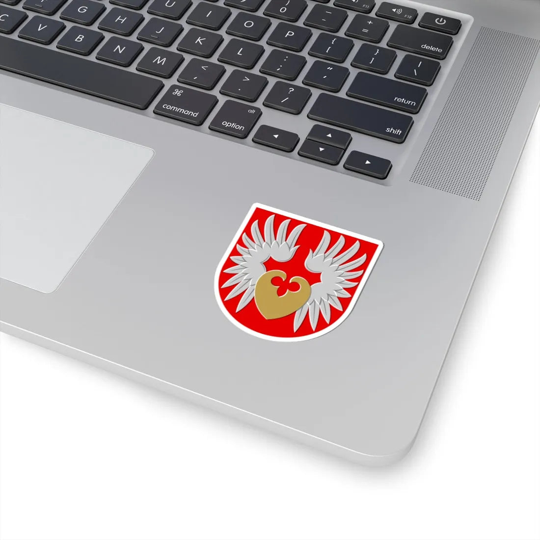 Närpiö.vaakuna (Finland) (Coat of Arms) STICKER Vinyl Kiss-Cut Decal - The Sticker Space