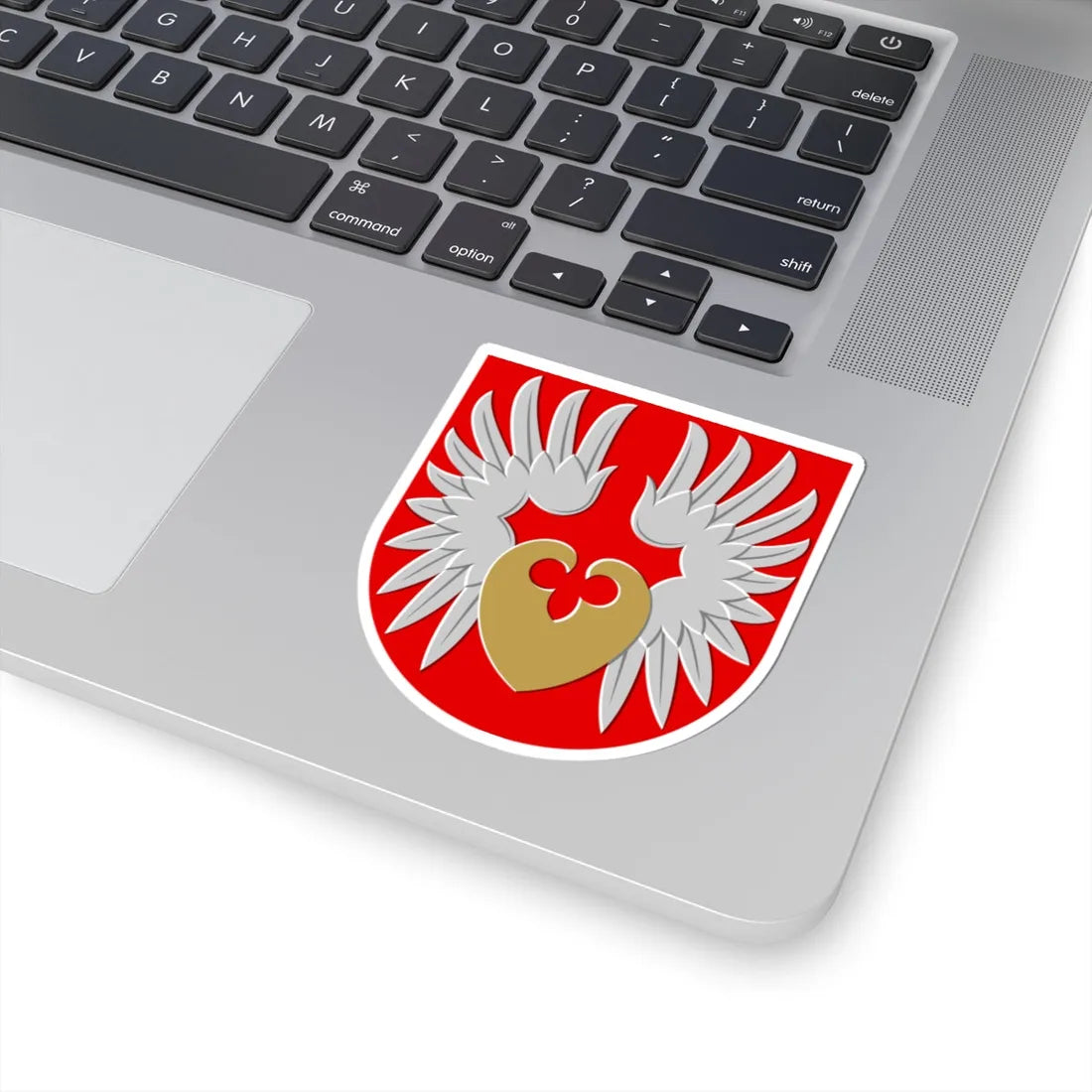 Närpiö.vaakuna (Finland) (Coat of Arms) STICKER Vinyl Kiss-Cut Decal - The Sticker Space