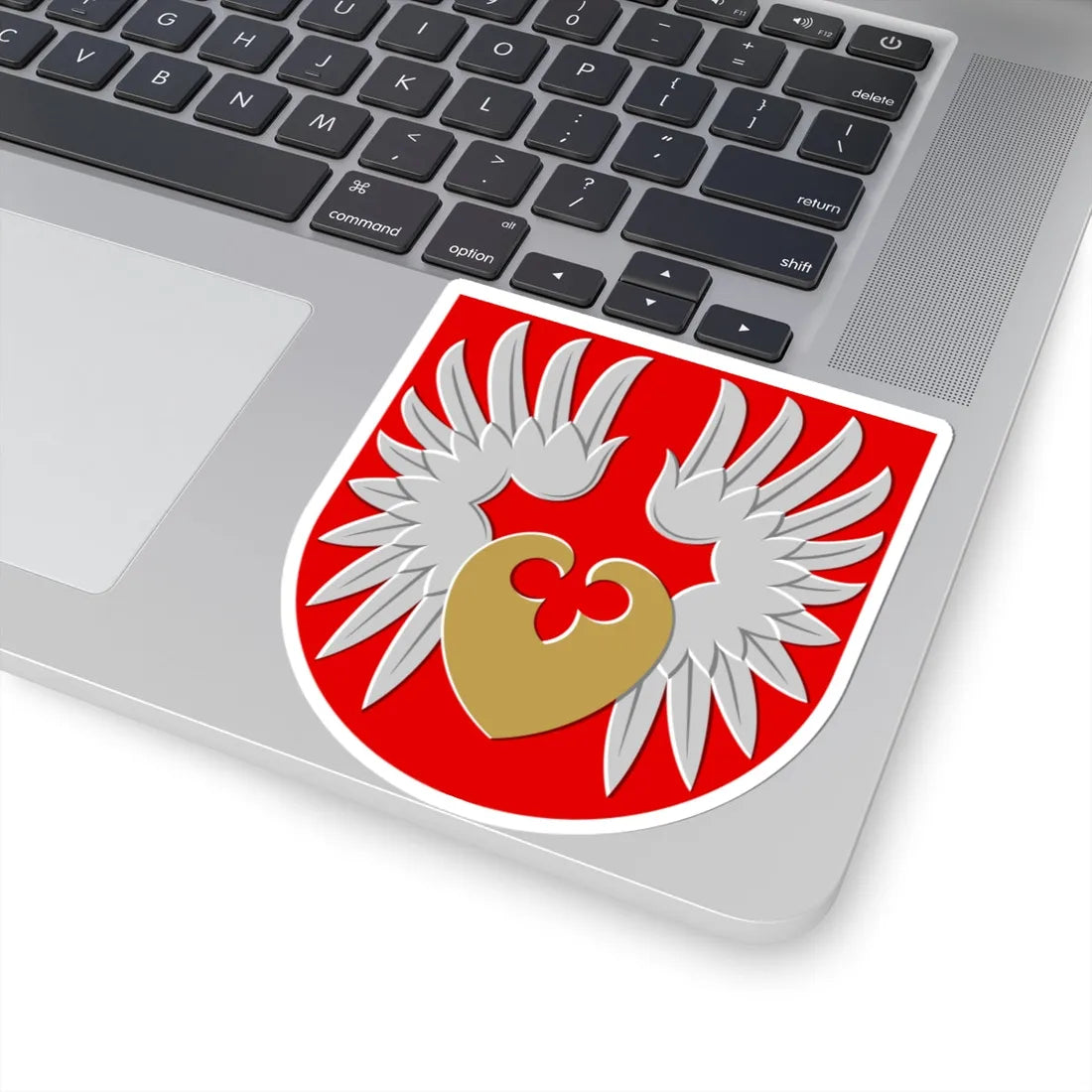 Närpiö.vaakuna (Finland) (Coat of Arms) STICKER Vinyl Kiss-Cut Decal - The Sticker Space