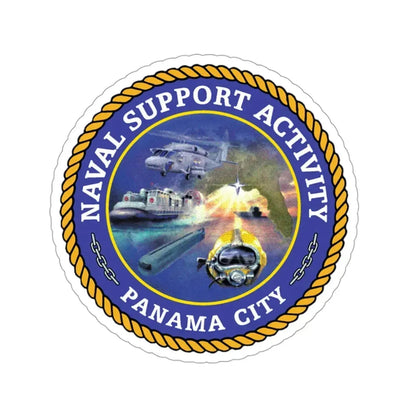NSA Panama City Naval Support Activity (U.S. Navy) STICKER Vinyl Die-Cut Decal 3 Inch - The Sticker Space