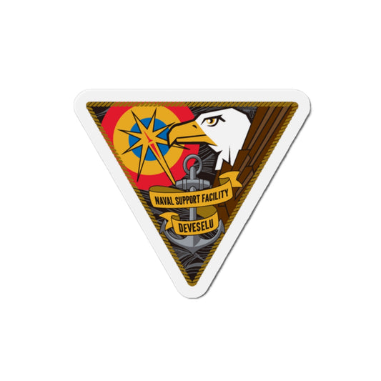 NSF DEVESELU Romania (U.S. Navy) Die-Cut Magnet-2" x 2"-The Sticker Space
