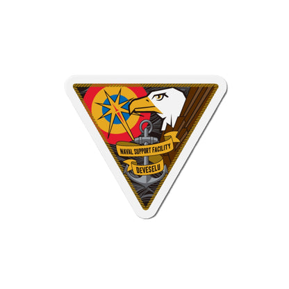 NSF DEVESELU Romania (U.S. Navy) Die-Cut Magnet-6 × 6"-The Sticker Space