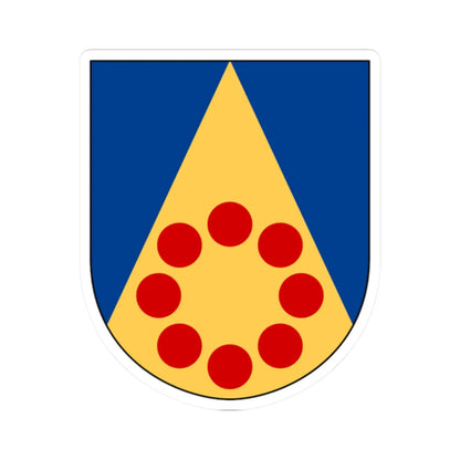 Nässja församling vapen (Sweden) (Coat of Arms) STICKER Vinyl Kiss-Cut Decal 2 Inch White - The Sticker Space