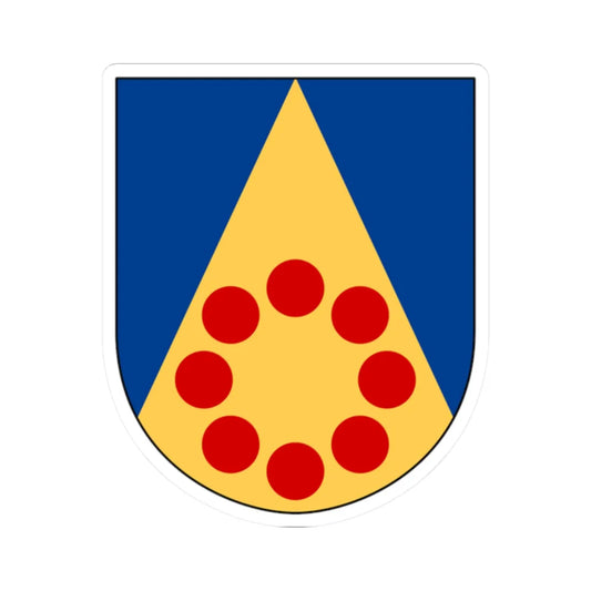 Nässja församling vapen (Sweden) (Coat of Arms) STICKER Vinyl Kiss-Cut Decal 2 Inch White - The Sticker Space