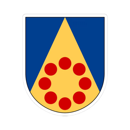 Nässja församling vapen (Sweden) (Coat of Arms) STICKER Vinyl Kiss-Cut Decal 3 Inch White - The Sticker Space