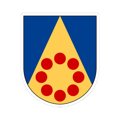 Nässja församling vapen (Sweden) (Coat of Arms) STICKER Vinyl Kiss-Cut Decal 4 Inch White - The Sticker Space