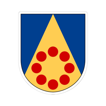 Nässja församling vapen (Sweden) (Coat of Arms) STICKER Vinyl Kiss-Cut Decal 6 Inch White - The Sticker Space