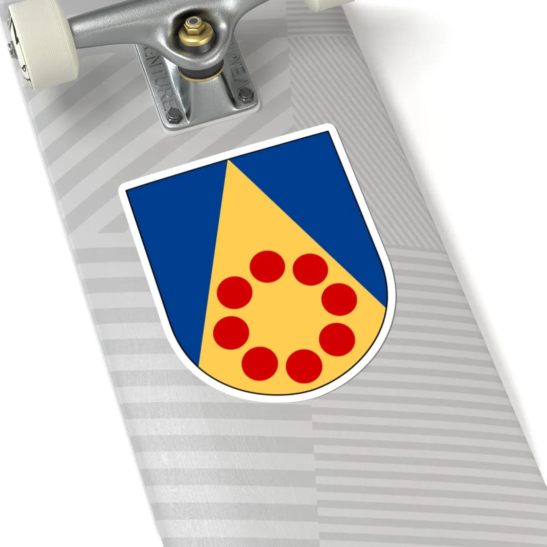 Nässja församling vapen (Sweden) (Coat of Arms) STICKER Vinyl Kiss-Cut Decal - The Sticker Space