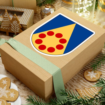 Nässja församling vapen (Sweden) (Coat of Arms) STICKER Vinyl Kiss-Cut Decal - The Sticker Space