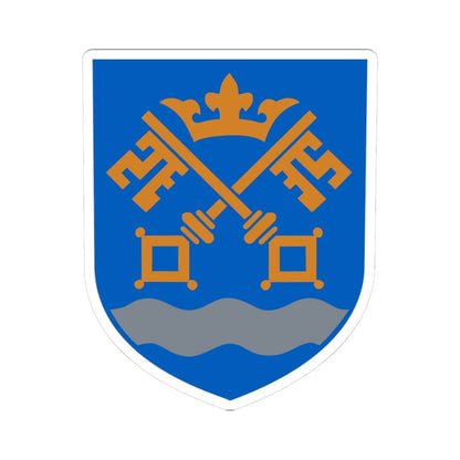 Næstved Kommune coa (Denmark) (Coat of Arms) STICKER Vinyl Kiss-Cut Decal 3 Inch White - The Sticker Space