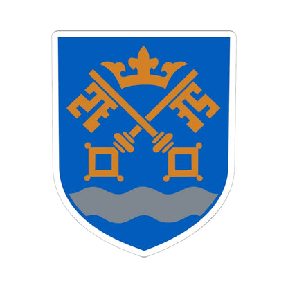 Næstved Kommune coa (Denmark) (Coat of Arms) STICKER Vinyl Kiss-Cut Decal 6 Inch White - The Sticker Space