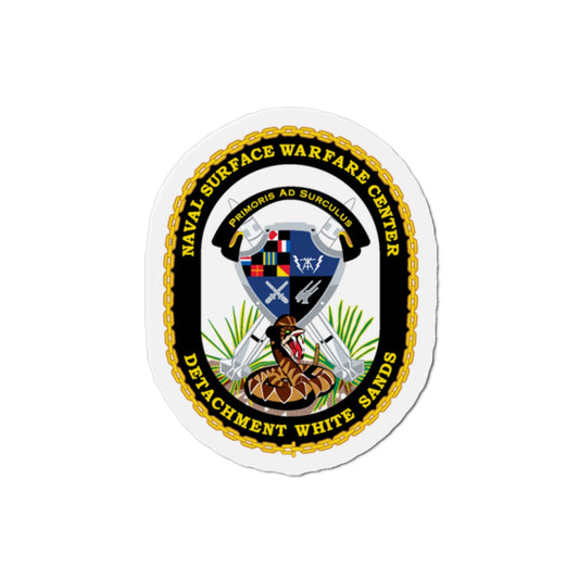 NSWC Detach White Sands (U.S. Navy) Die-Cut Magnet-2" x 2"-The Sticker Space