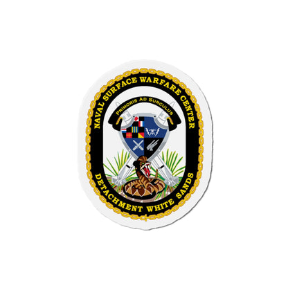 NSWC Detach White Sands (U.S. Navy) Die-Cut Magnet-4" x 4"-The Sticker Space