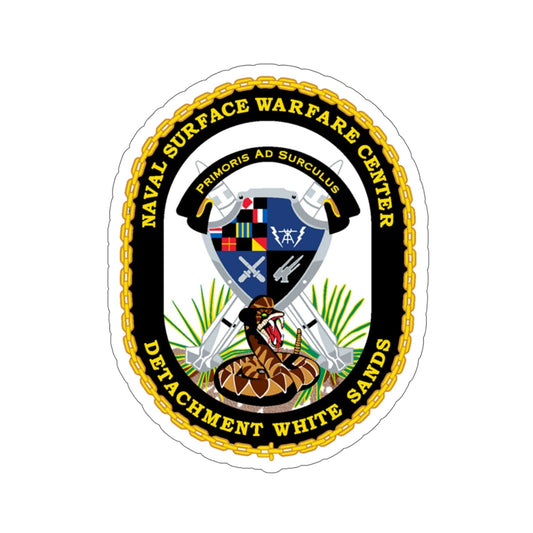 NSWC Detach White Sands (U.S. Navy) STICKER Vinyl Die-Cut Decal-6 Inch-The Sticker Space