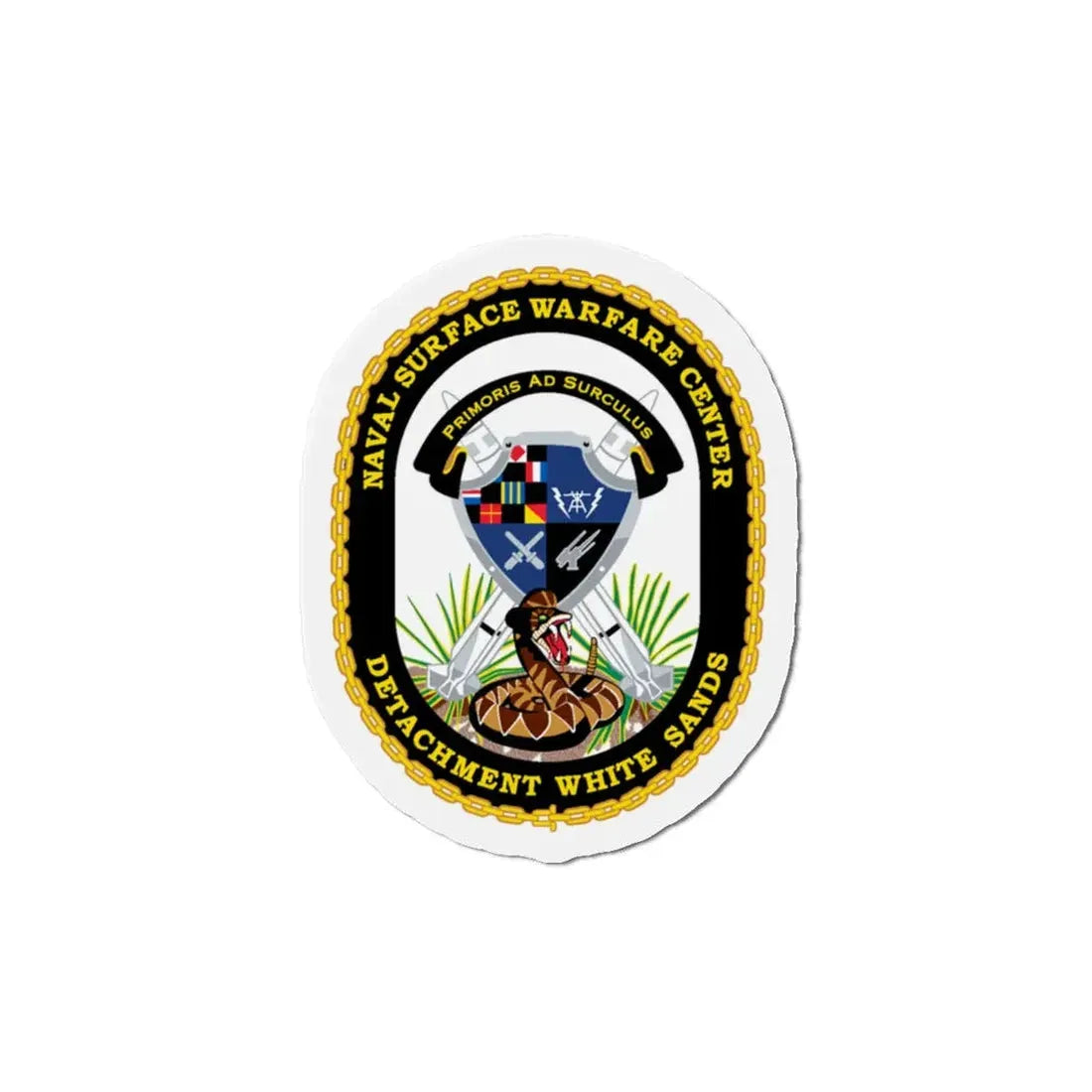 NSWC Detach White Sands (U.S. Navy) Refrigerator Magnet - The Sticker Space