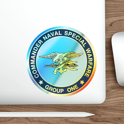 NSWG 1 (U.S. Navy) Holographic STICKER Die-Cut Vinyl Decal-The Sticker Space